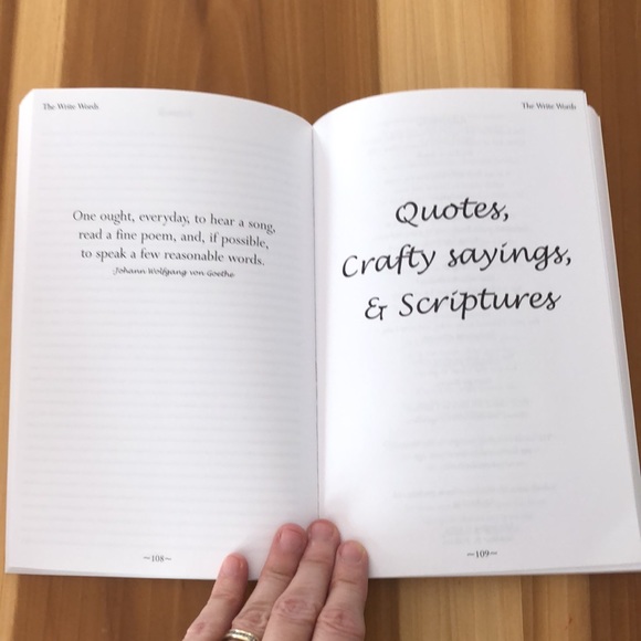 The Write Words: Poetry, quotes, crafty sayings and scriptures for all of life - Picture 4 of 6